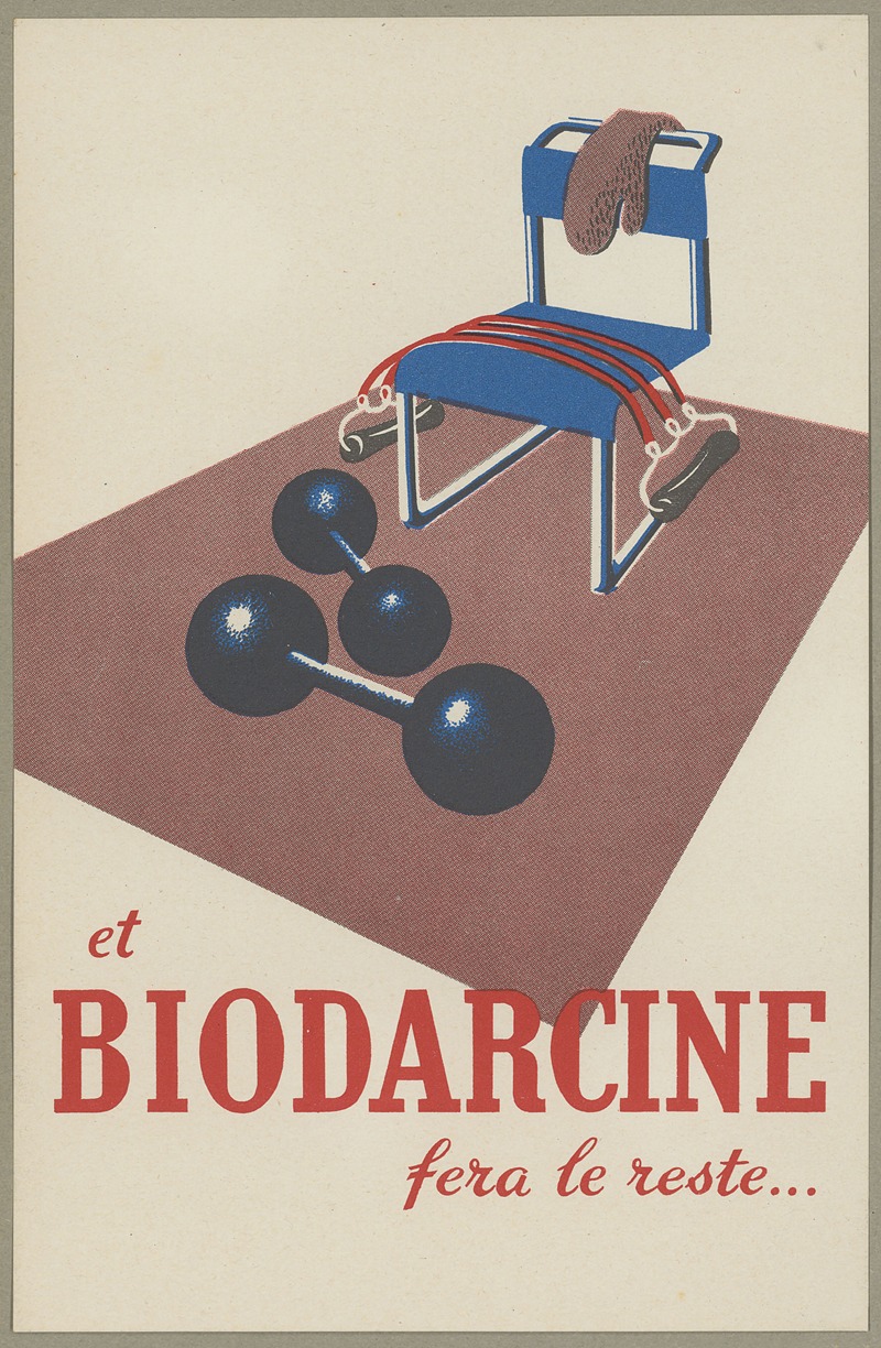 Et Biodarcine fera le reste by Лаборатуар М. де Рив, 1910-1950 — digital art print download