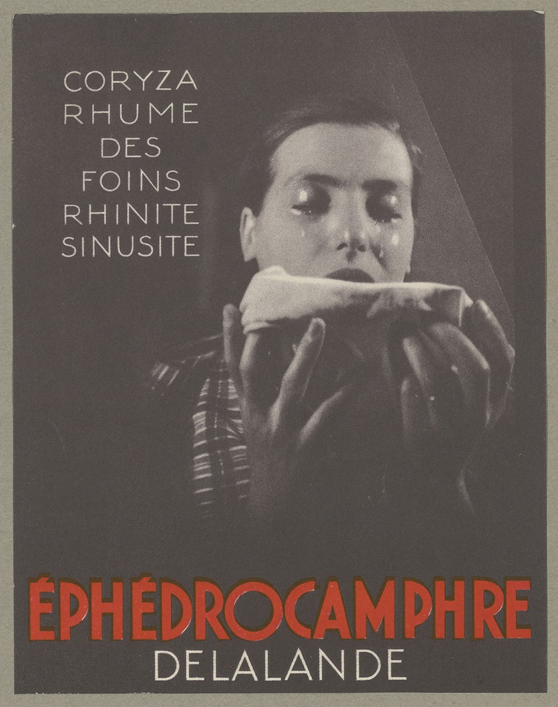 Ephédrocamphre by Laboratoire Michel Delalande, 1910-1950 — digital art print download