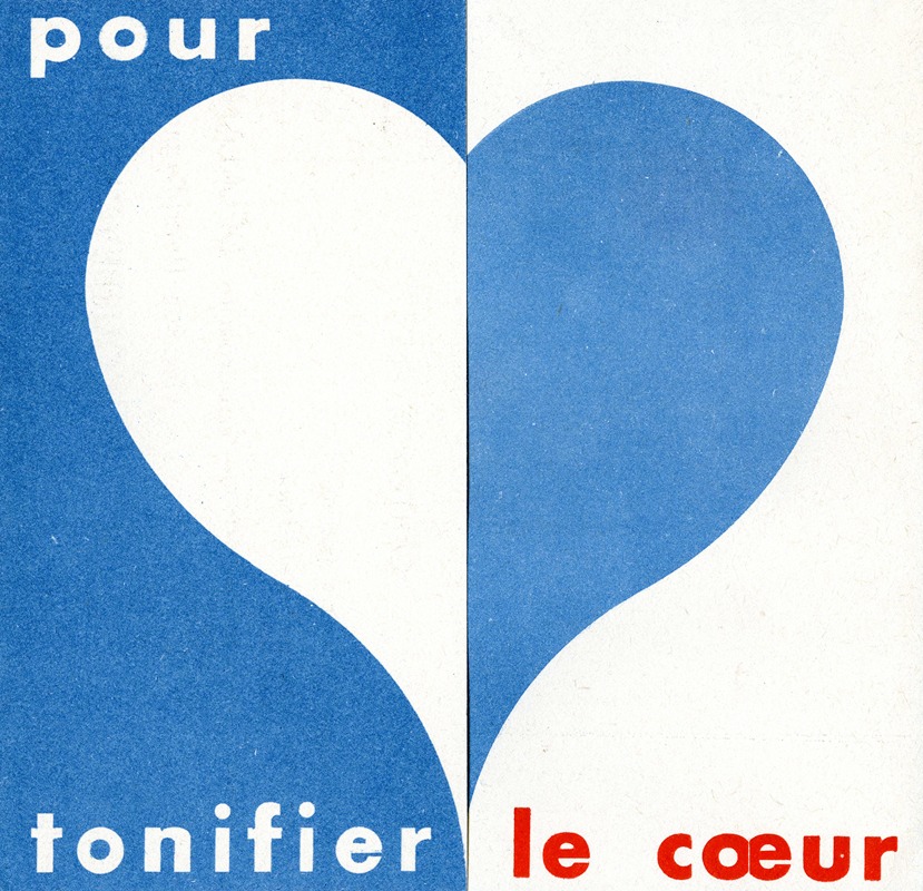 Pour tonifier le coeur by Laboratoire Michel Delalande, 1910-1950 — digital art print download