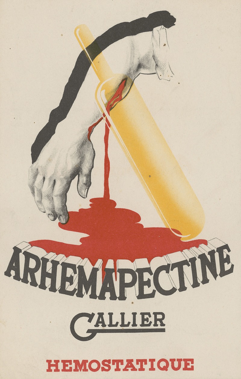 Arhemapectine Gallier 3 by Laboratoire R. Gallier, 1910-1950 — digital art print download