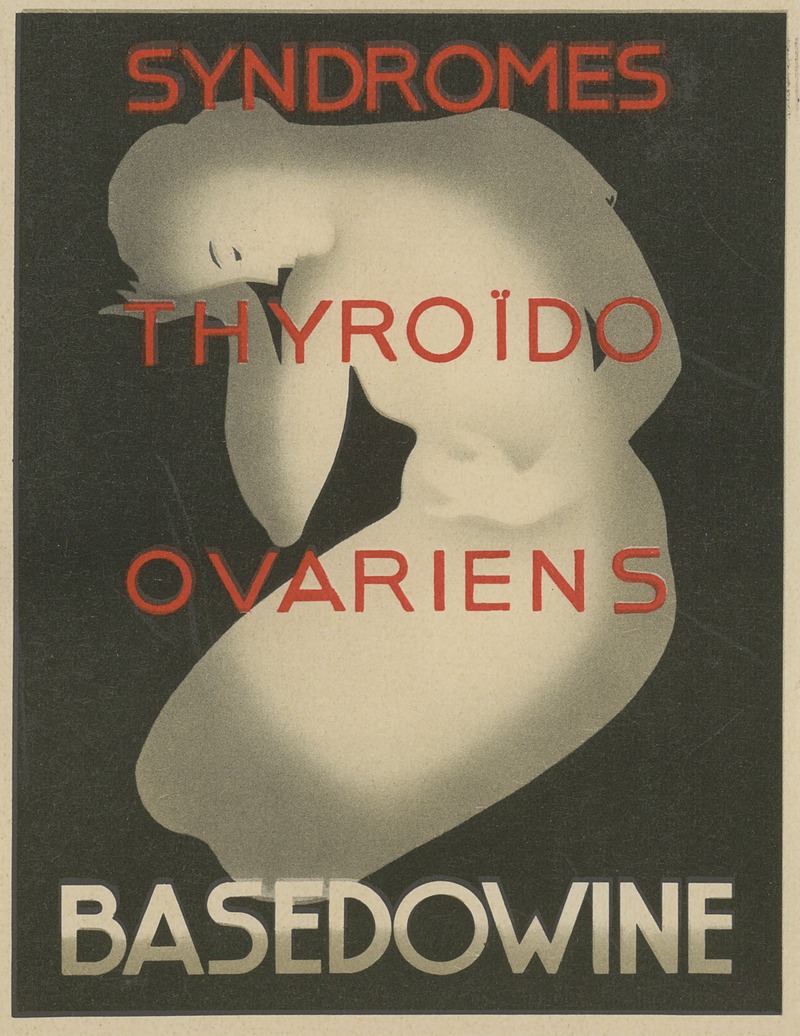 Basedowine by Лаборатуар Р. Галье, 1910-1950 — digital art print download