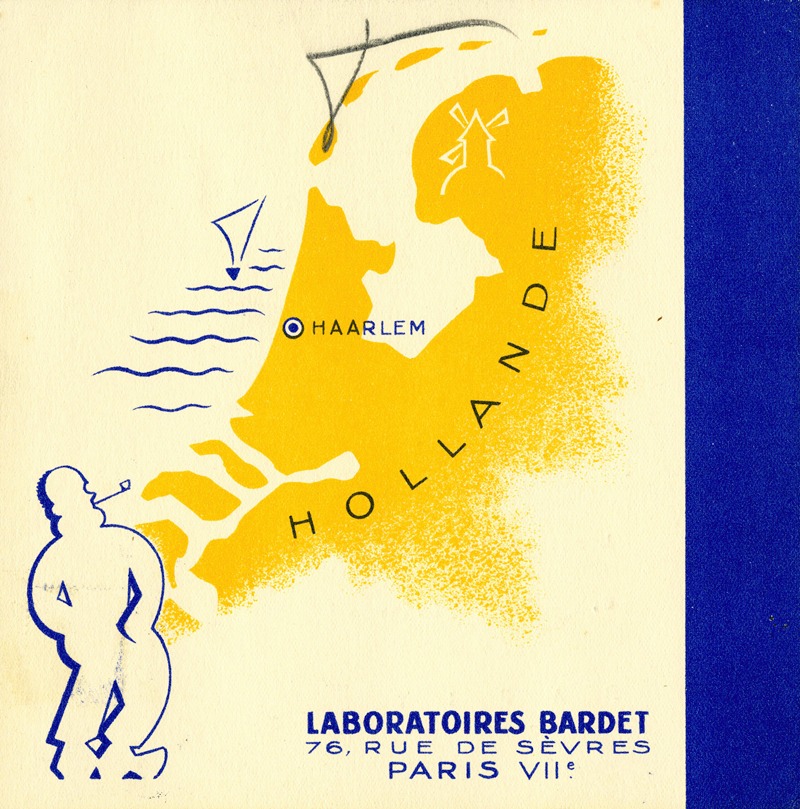 Hollande by Laboratoires Bardet, 1910-1950 — digital art print download