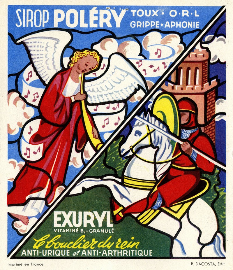 Sirop Poléry by Laboratoires biochimiques de l'est, 1910-1950 — digital art print download