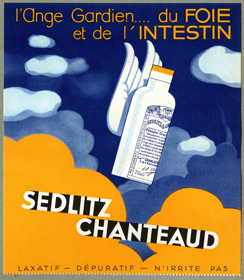 Sedlitz Chanteaud by Laboratoires Chanteaud, 1910-1950 — digital art print download