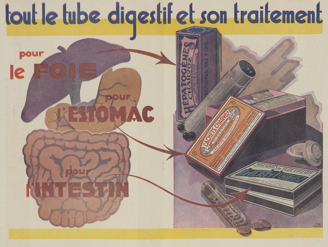 3 médicaments pour le tube digestif 2 — Laboratoires Charvoz