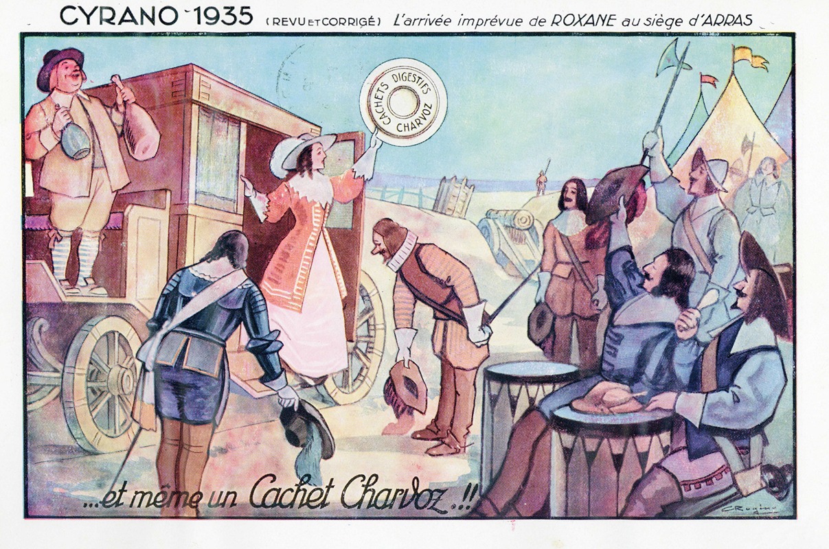 Cyrano 1935 by Laboratoires Charvoz, 1910-1950 — digital art print download