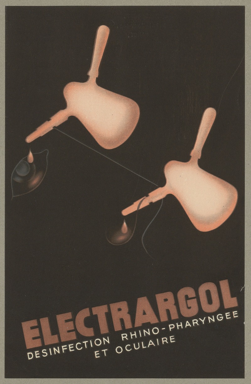 Electrargol by Laboratoires Clin, Comar & Cie, 1910-1950 — digital art print download
