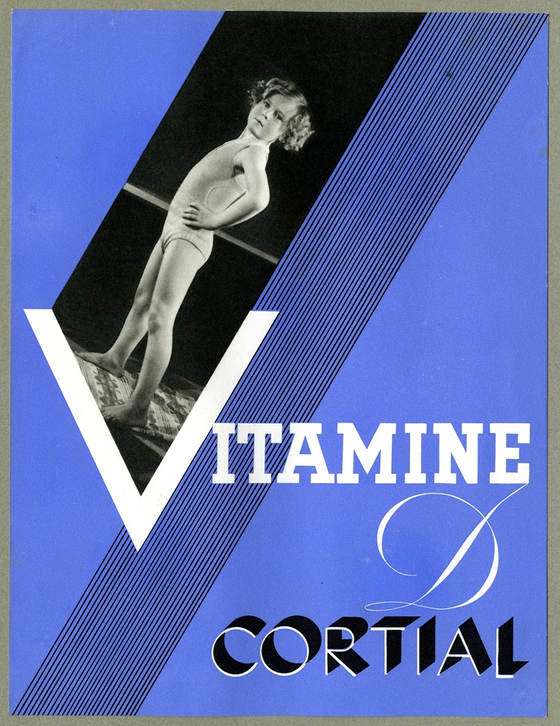 Vitamine D Cortial by Laboratoires Cortial, 1910-1950 — digital art print download