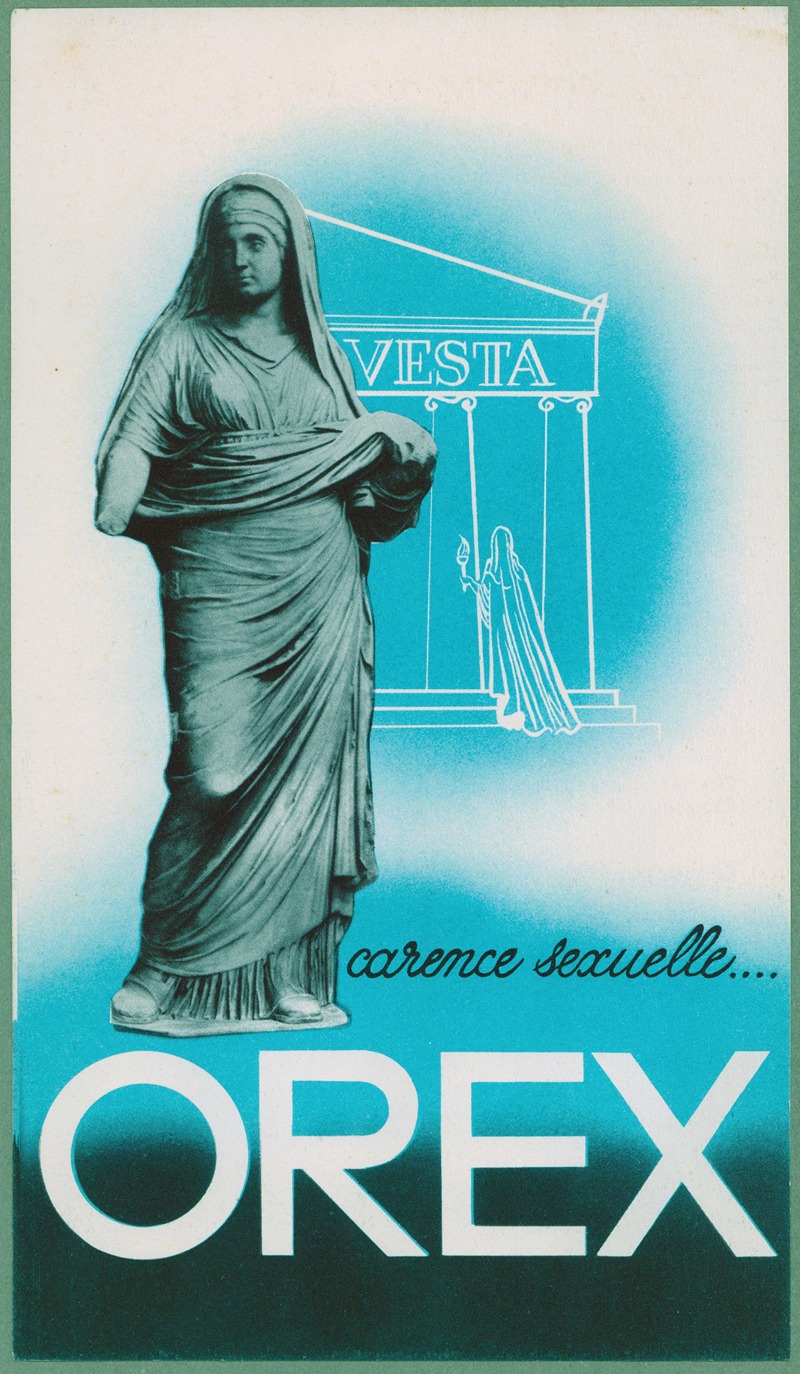 Orex by Laboratoires Crinex-Uvé, 1910-1950 — digital art print download