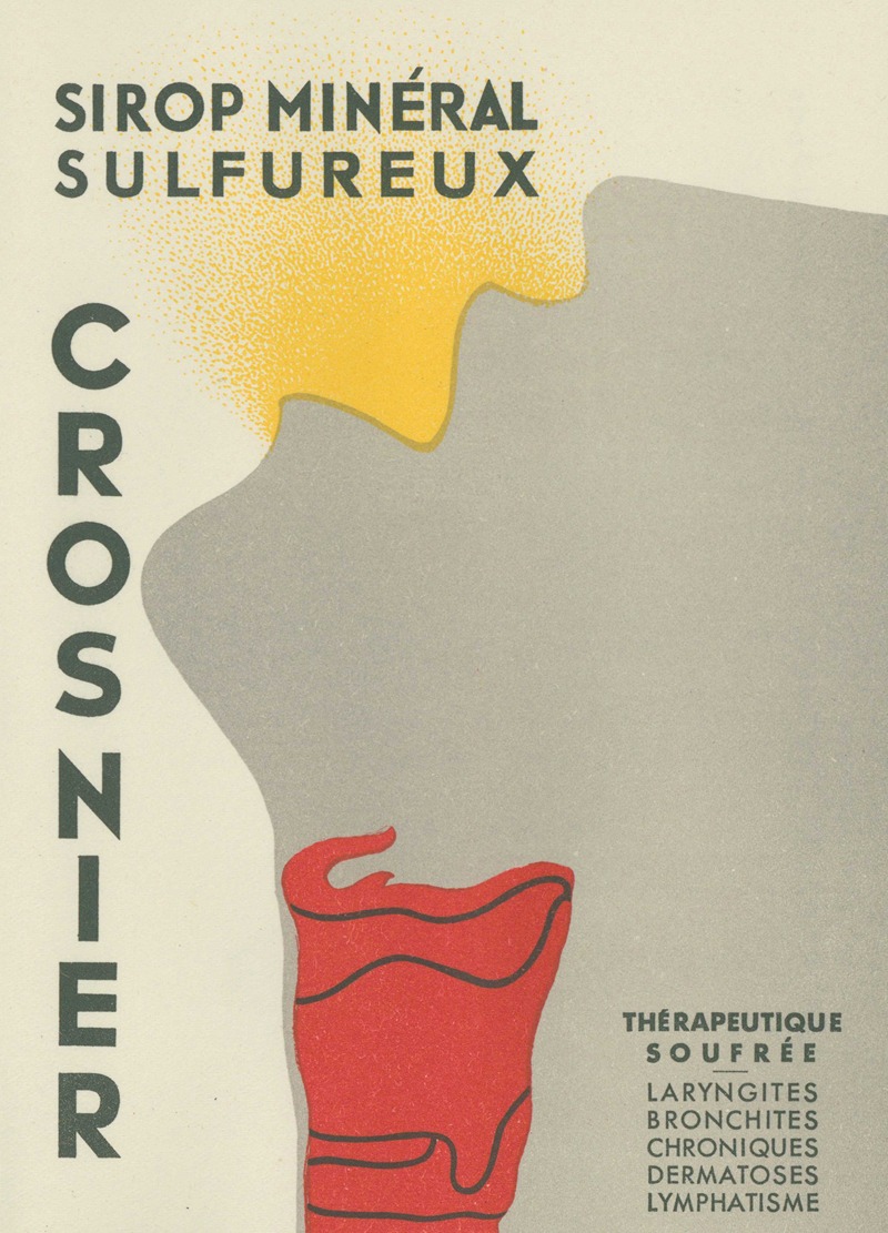 Sufrolax Crosnier by Laboratoires Crosnier, 1910-1950 — digital art print download