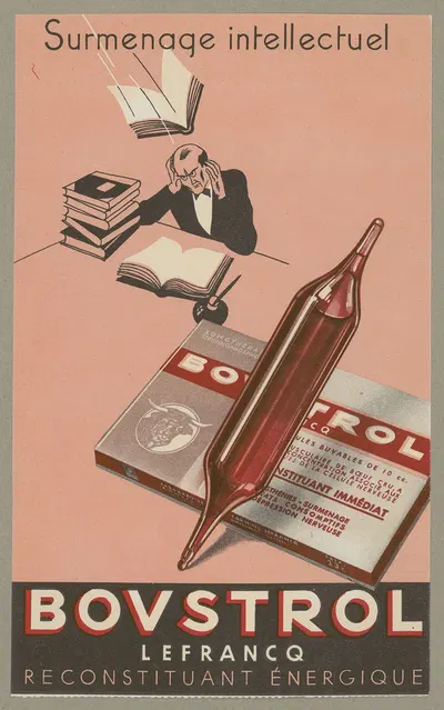 Bovstrol by Laboratoires de la Carnine Lefrancq, 1910-1950 — digital art print download