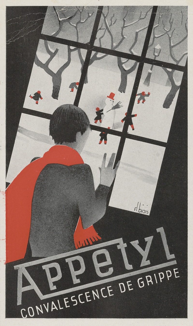 Appetyl ; convalescence de grippe by Laboratoires de l'Appétyl, 1910-1950 — digital art print download