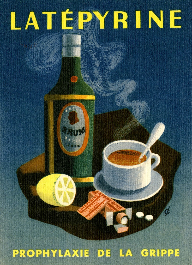 Latépyrine by Laboratoires de thérapeutique moderne, 1910-1950 — digital art print download