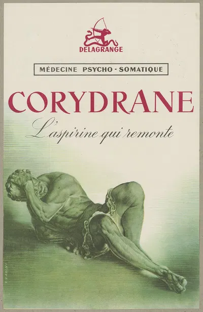 Corydrane by Laboratoires Delagrange, 1910-1950 — digital art print download