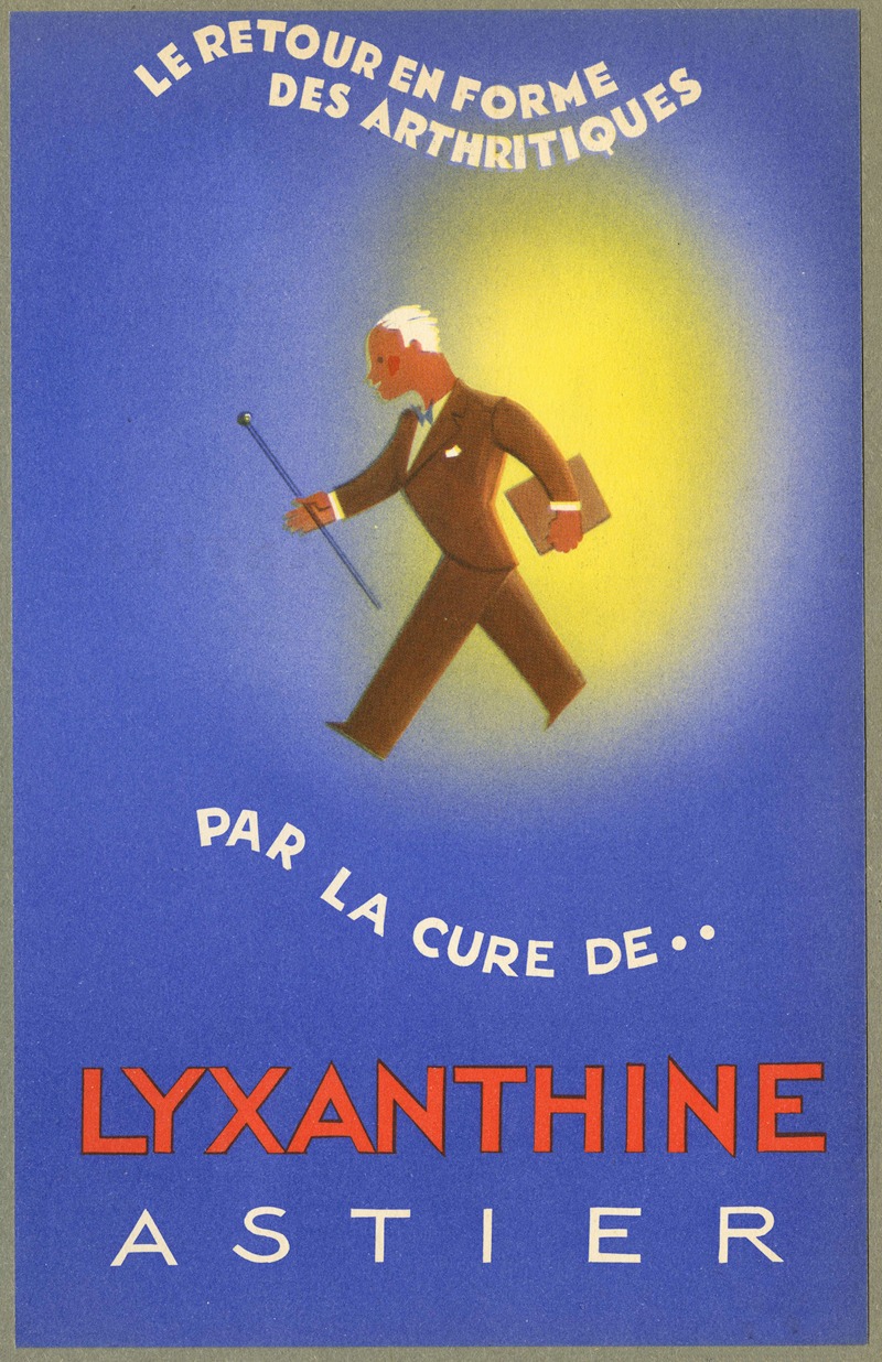 Lyxanthine by Laboratoires du docteur P. Astier, 1910-1950 — digital art print download
