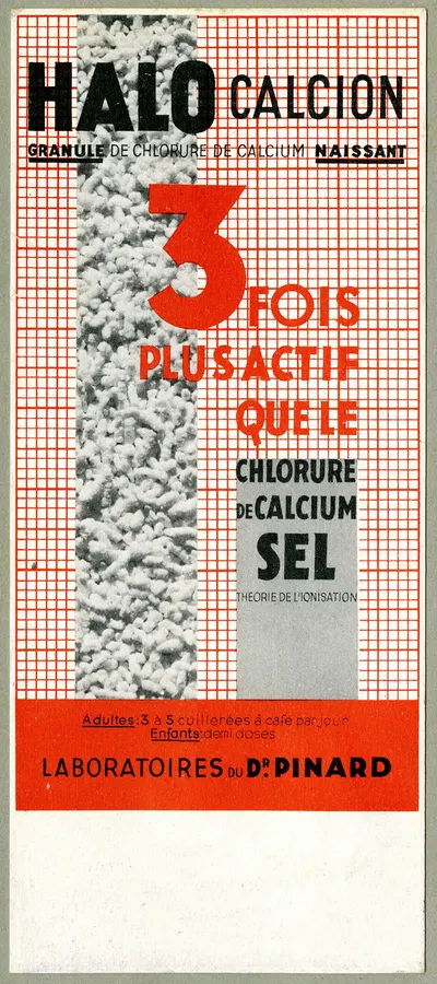 Halo Calcion by Laboratoires du docteur Pinard, 1910-1950 — digital art print download