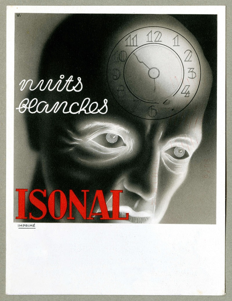 Isonal by Laboratoires du docteur Roussel, 1910-1950 — digital art print download