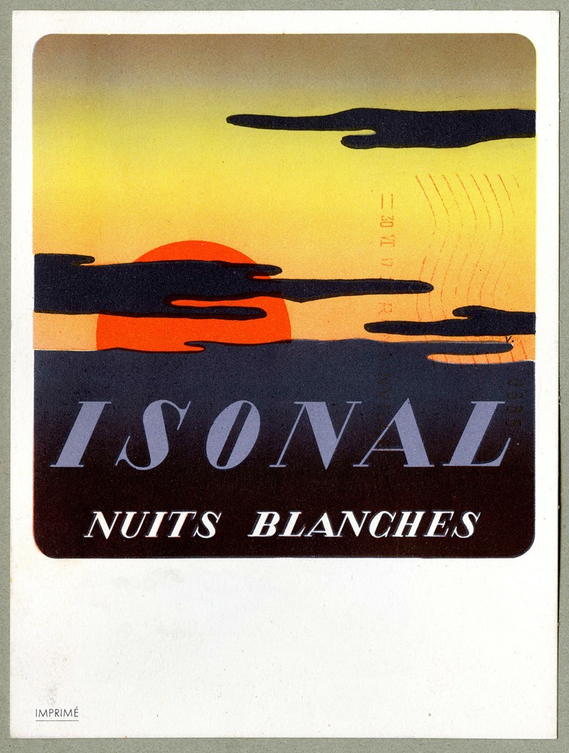 Isonal by Laboratoires du docteur Roussel, 1910-1950 — digital art print download