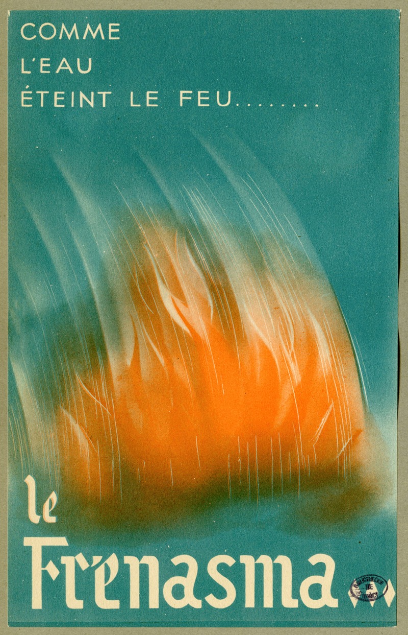 Le Frénasma by Laboratoires du Frénasma, 1910-1950 — digital art print download