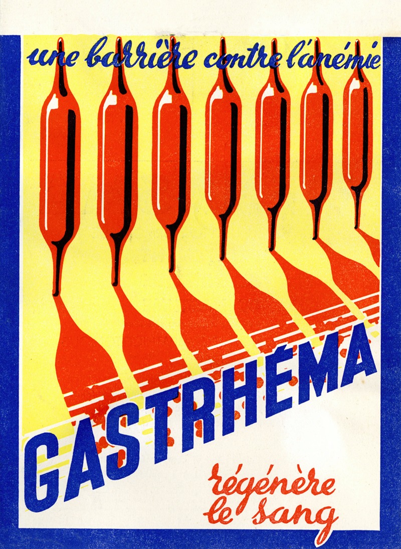 Gastrhéma by Laboratoires du Gastrhéma, 1910-1950 — digital art print download