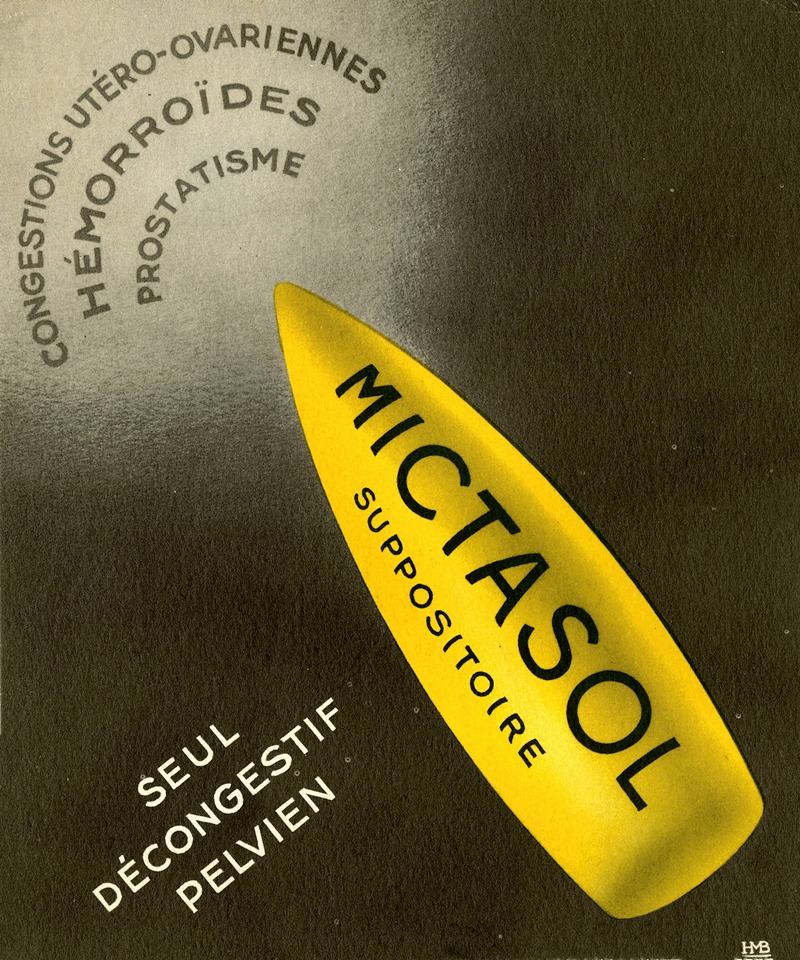 Mictasol by Laboratoires du Mictasol, 1910-1950 — digital art print download