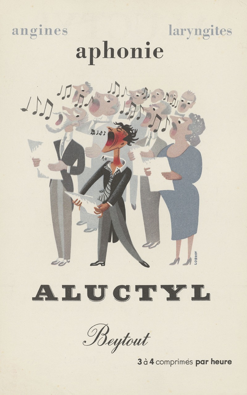 Aluctyl Beytout by Laboratoires G. Beytout, 1910-1950 — digital art print download