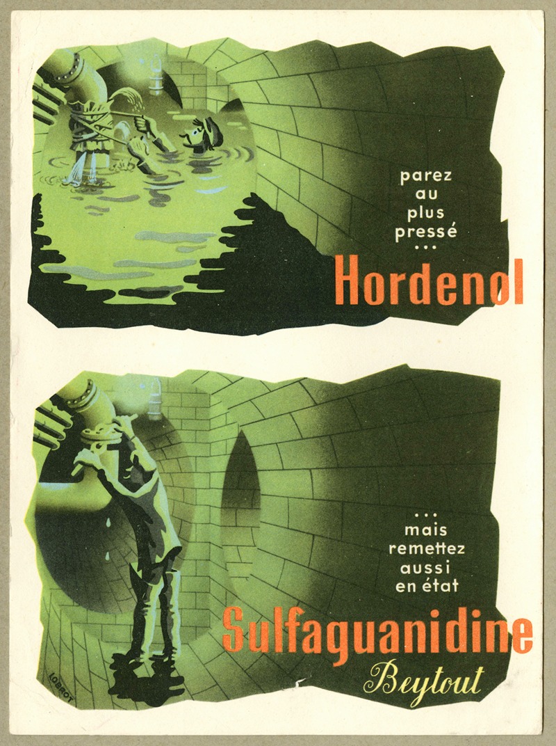 Hordenol, Sulfaguanidine — Laboratoires G. Beytout