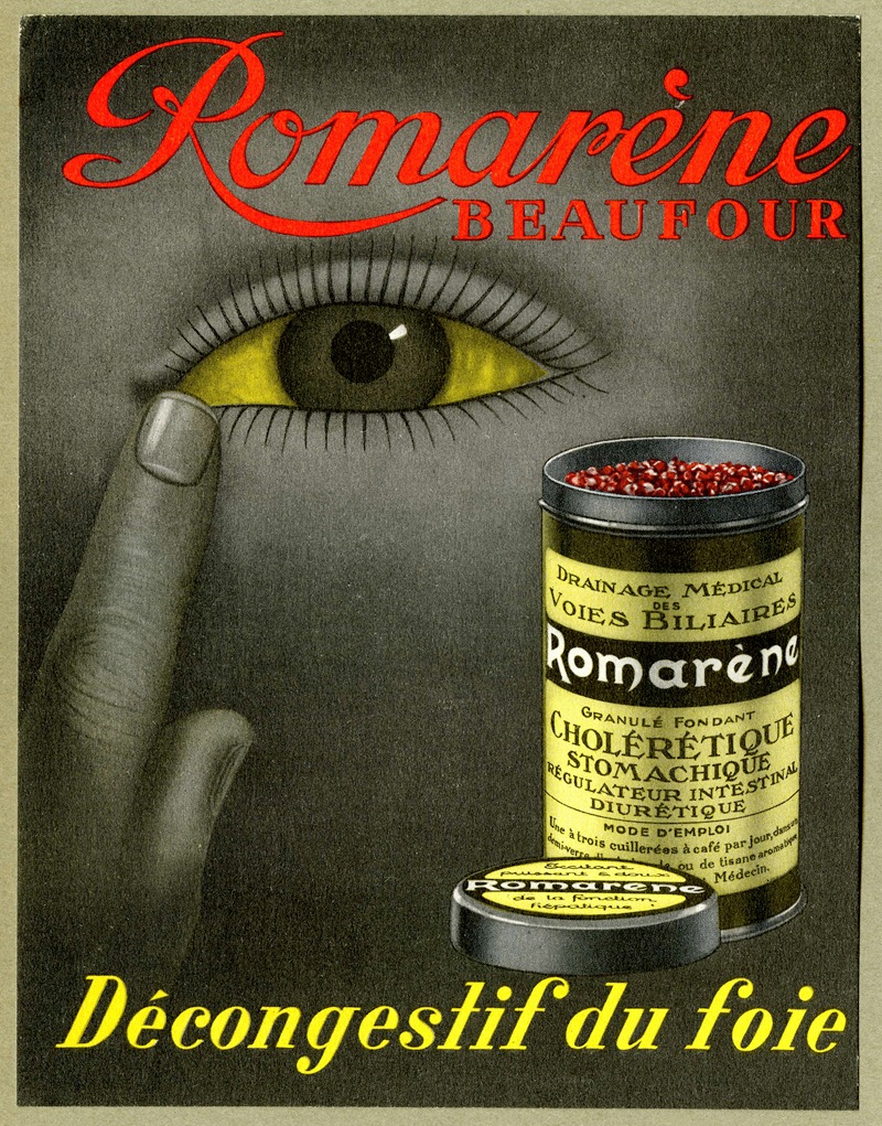 Romarène by Laboratoires H. Beaufour, 1910-1950 — digital art print download