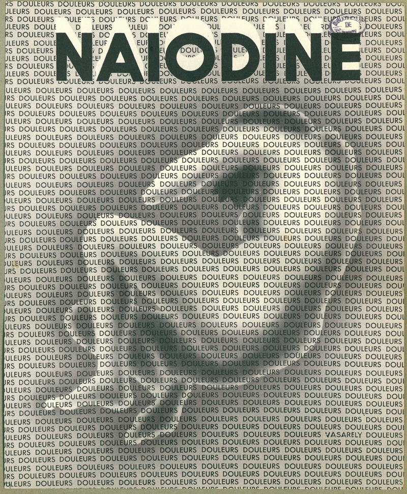 Naiodine by Laboratoires Jacques Logeais, 1910-1950 — digital art print download
