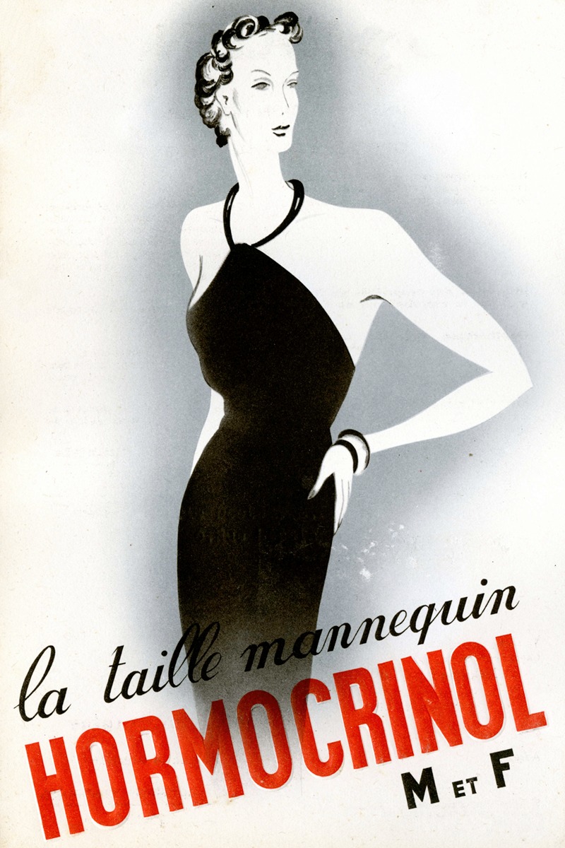 Hormocrinol by Laboratoires Jammes de Golbéry, 1910-1950 — digital art print download