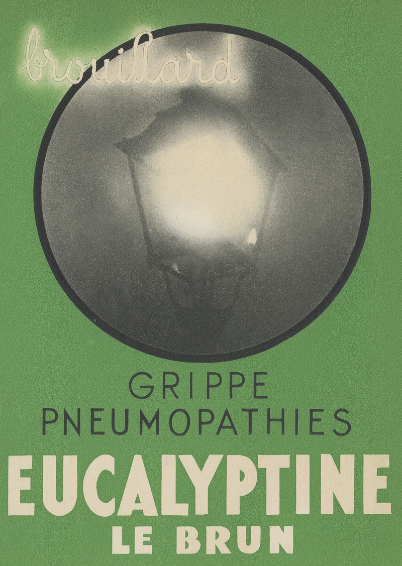 Eucalyptine Le Brun by Лаборатуар Лё Брюн, 1910-1950 — digital art print download