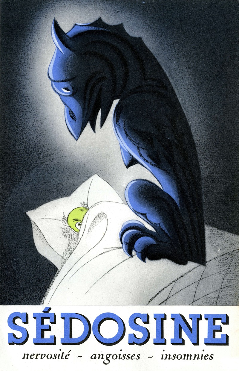 Sédosine by Laboratoires Licardy, 1910-1950 — digital art print download