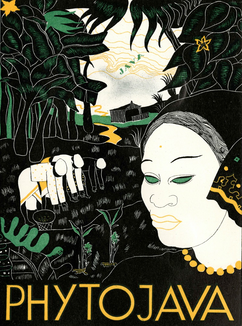 Phytojava by Laboratoires Longuet, 1910-1950 — digital art print download