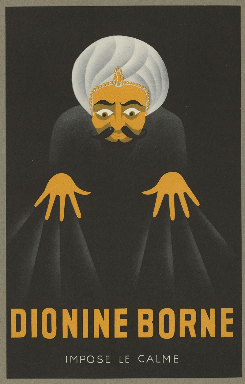 Dionine Borne by Laboratoires M. Borne, 1910-1950 — digital art print download