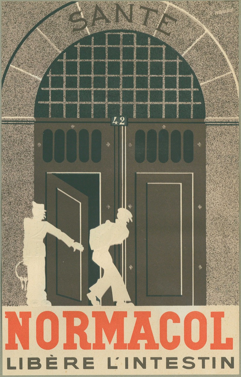 Normacol by Лаборатуар Норган, 1910-1950 — digital art print download
