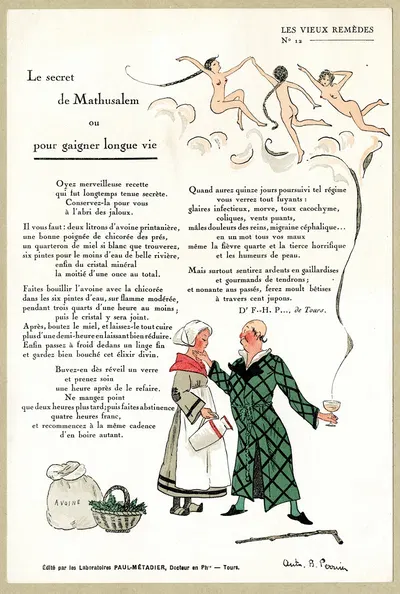 Le secret de Mathusalem by Laboratoires Paul-Métadier, 1910-1950 — digital art print download