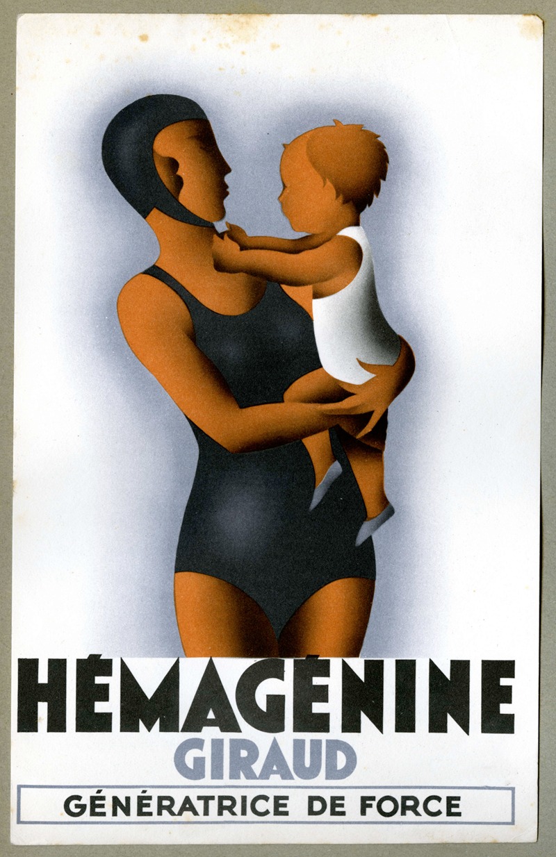Hémagénine Giraud by Laboratoires Petit, 1910-1950 — digital art print download