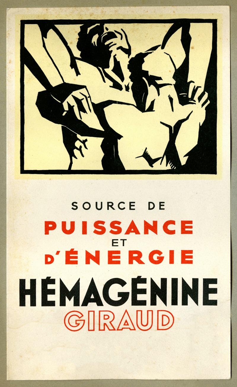 Hémagénine Giraud by Laboratoires Petit, 1910-1950 — digital art print download