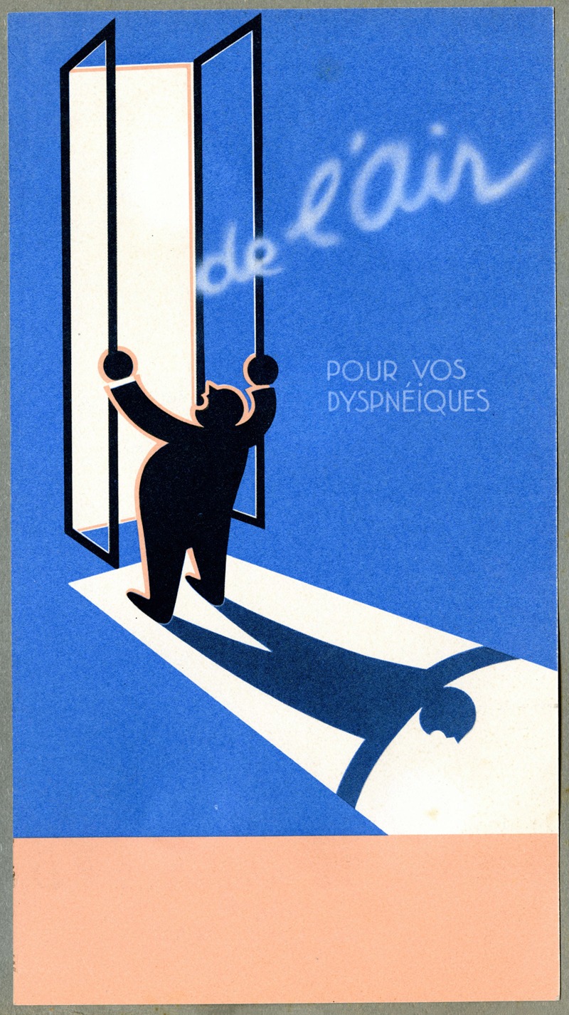 De l'air by Laboratoires Renard, 1910-1950 — digital art print download