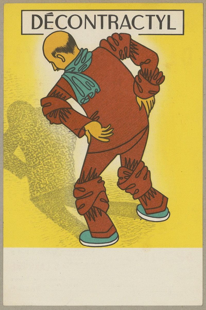 Décontractyl by Лаборатории Робер и Каррьер, 1910-1950 — digital art print download
