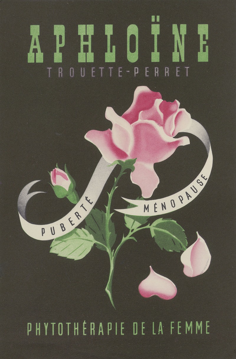 Aphloïne by Лаборатории Труэтт Перре, 1910-1950 — digital art print download