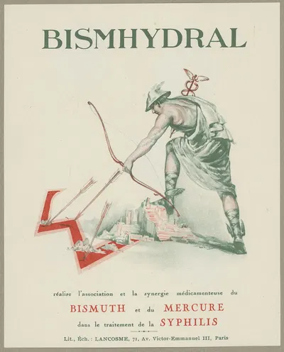 Bismhydral by Laboratoire Lancosme, 1910-1950 — digital art print download