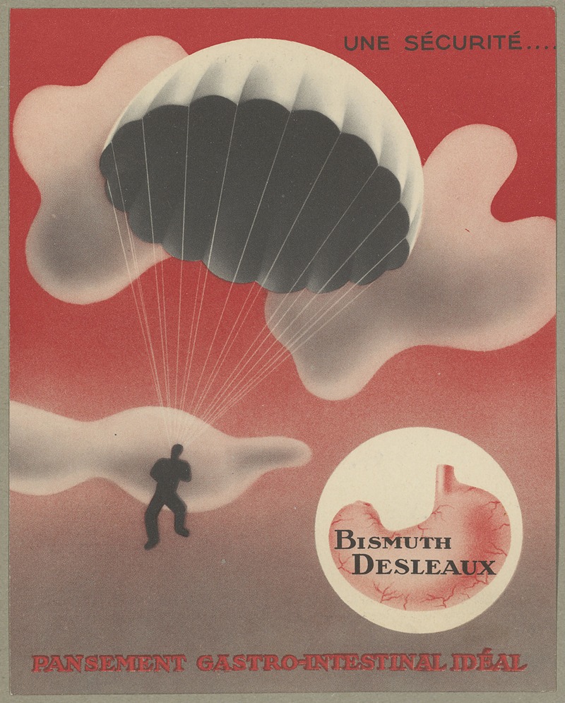 Bismuth Desleaux by Laboratoire Lancosme, 1910-1950 — digital art print download