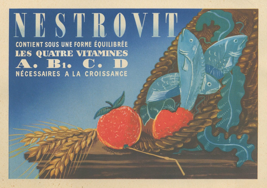 Nestrovit by Produits F. Hoffmann-La Roche & Cie, 1910-1950 — digital art print download