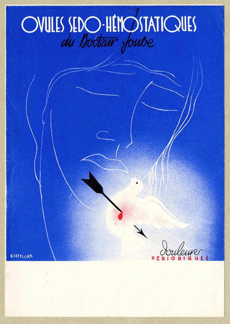 Ovules sédo-hémostatiques by Р. Летелье, 1910-1950 — digital art print download