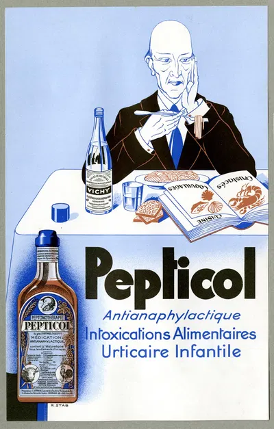 Pepticol by R. Stab, 1910-1950 — digital art print download