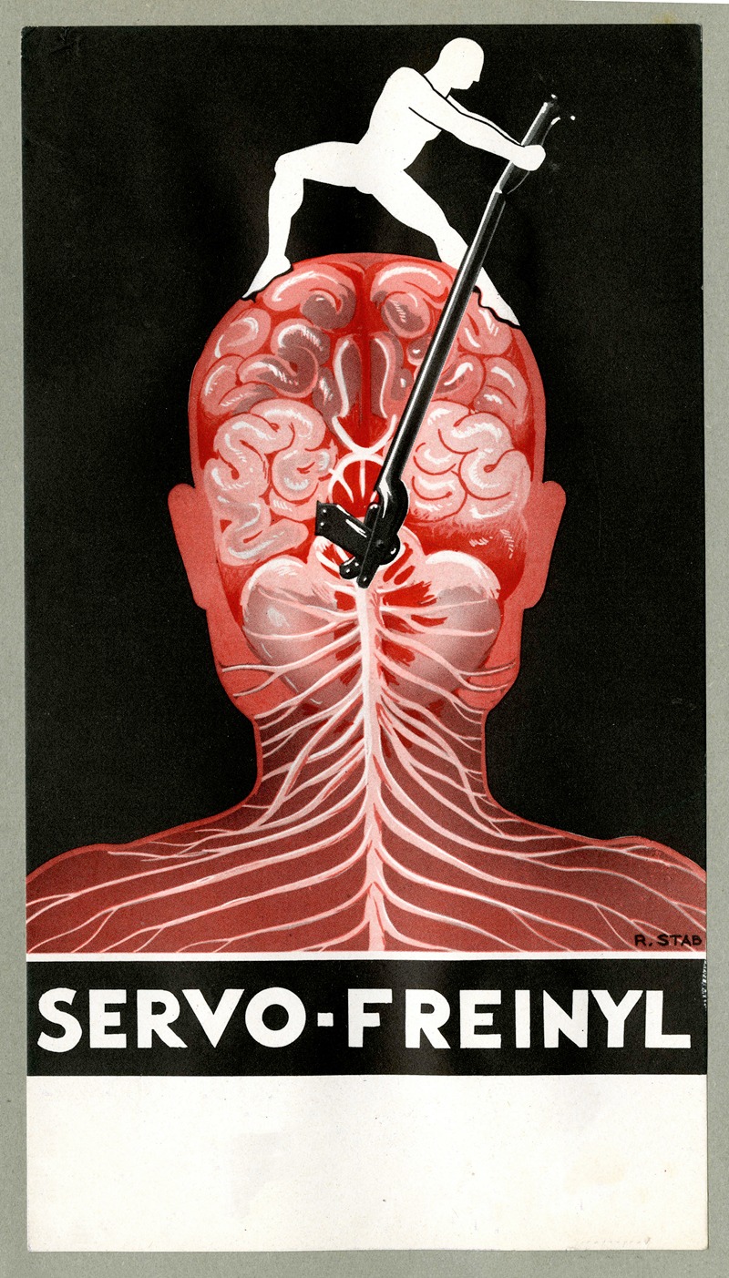 Servo-Freinyl by R. Stab, 1910-1950 — digital art print download