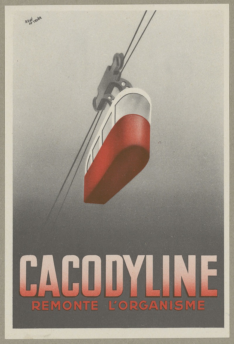 Cacodyline by René Le Texier, 1910-1950 — digital art print download