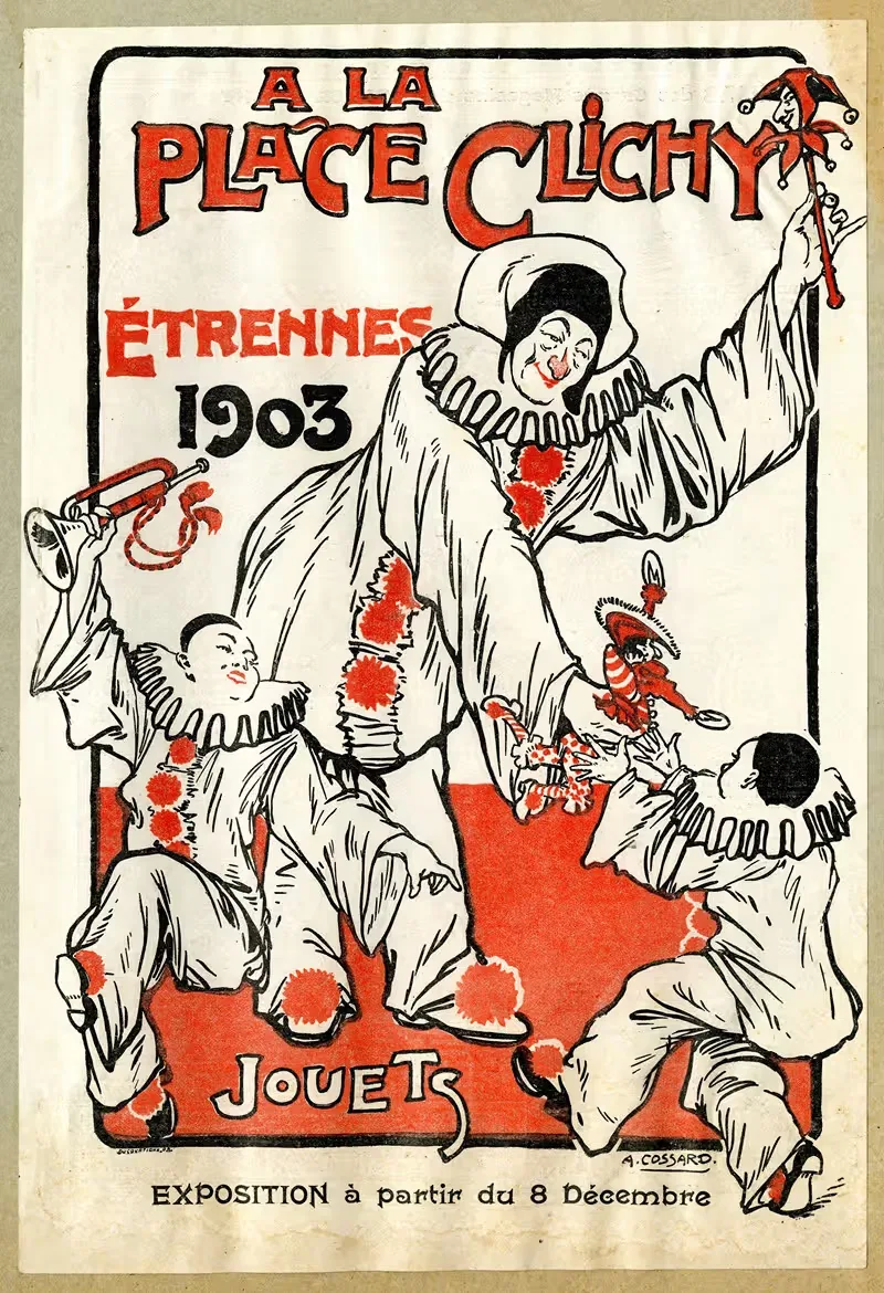 A la place Clichy – Etrennes 1903 — A. Cossard