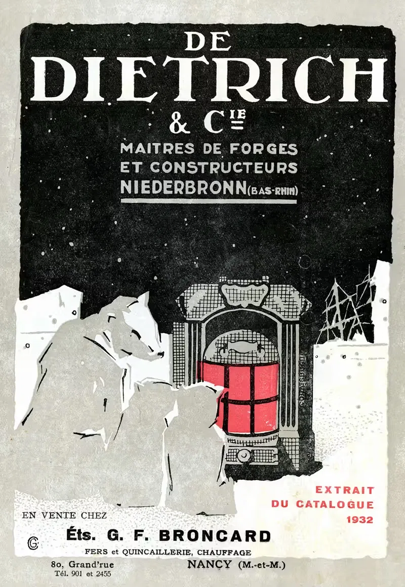 Де Дитрих и Ко by Аноним, 1932 — digital art print download